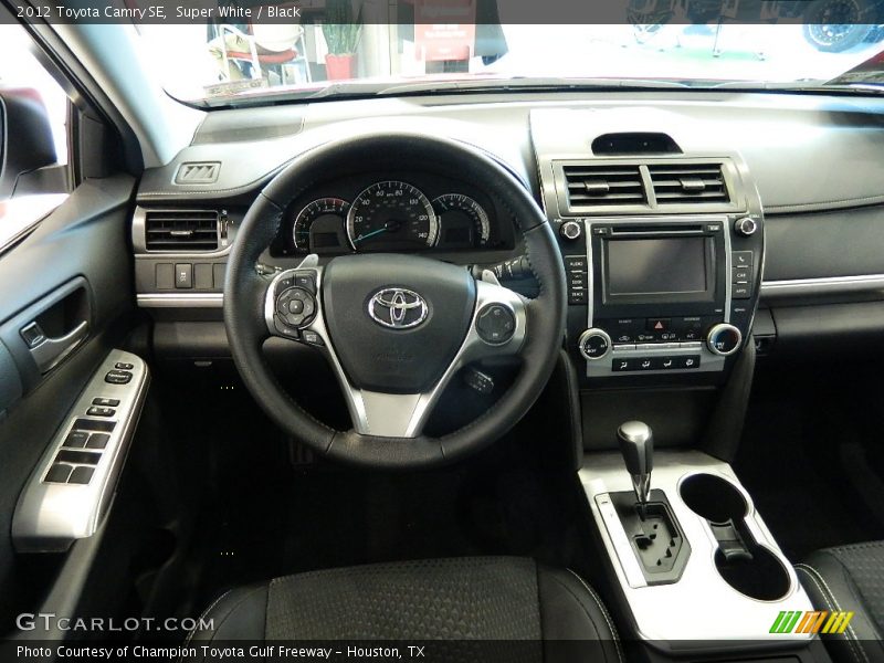  2012 Camry SE Black Interior