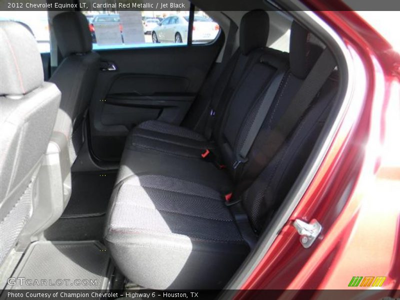 Cardinal Red Metallic / Jet Black 2012 Chevrolet Equinox LT