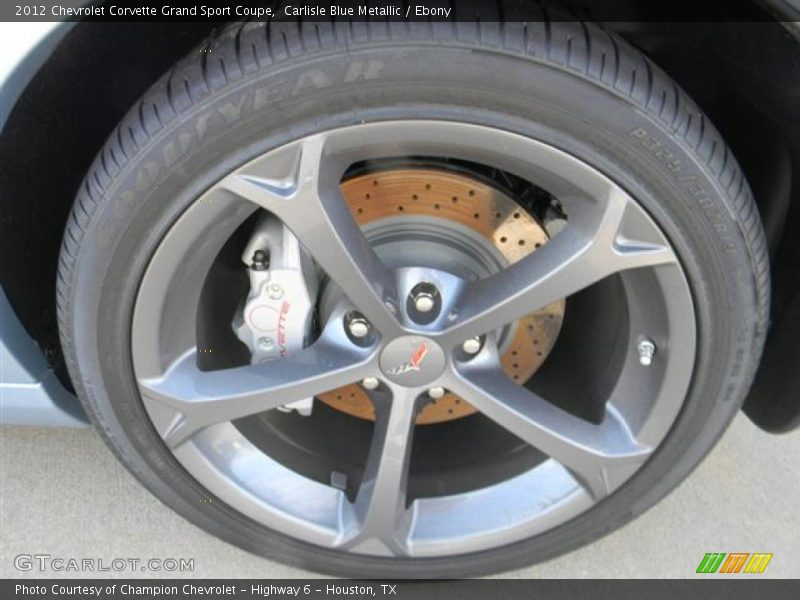  2012 Corvette Grand Sport Coupe Wheel