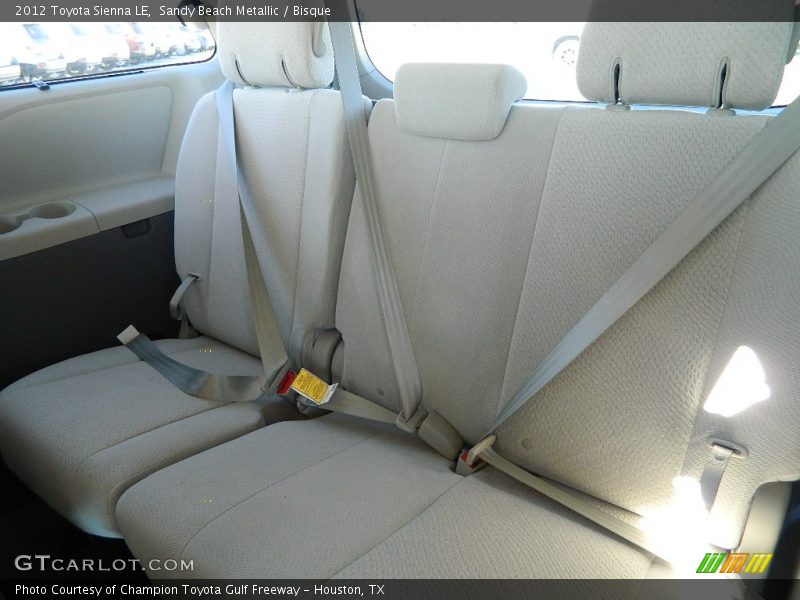 Sandy Beach Metallic / Bisque 2012 Toyota Sienna LE