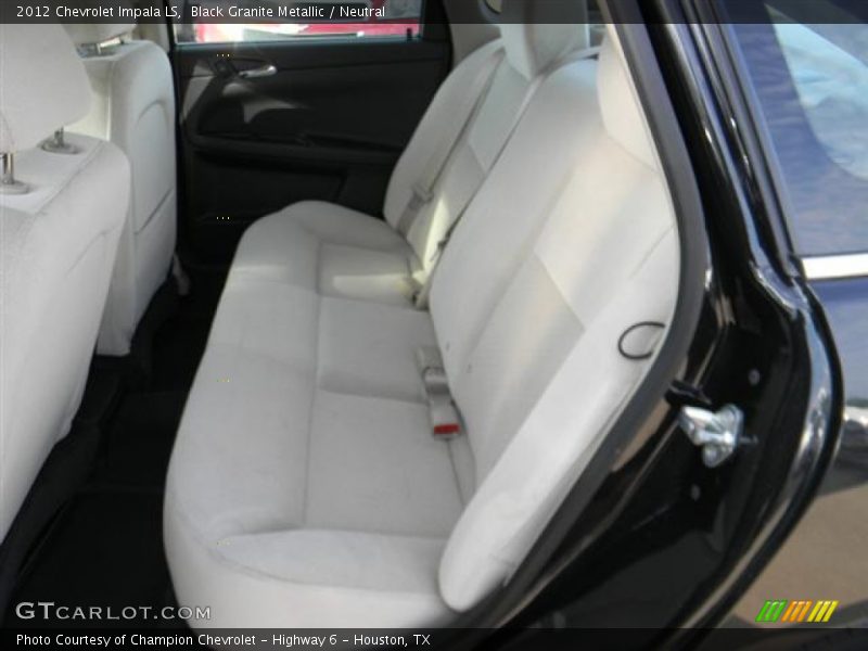 Black Granite Metallic / Neutral 2012 Chevrolet Impala LS