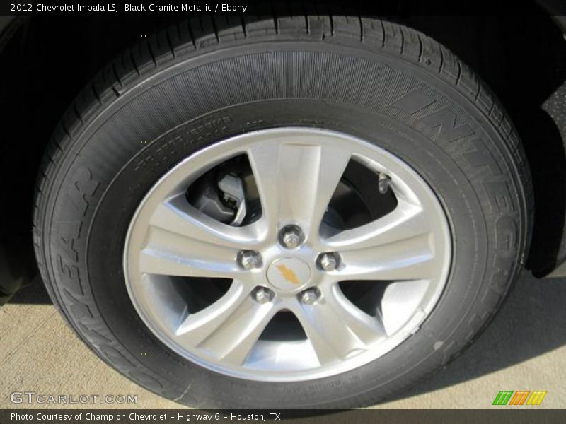 Black Granite Metallic / Ebony 2012 Chevrolet Impala LS