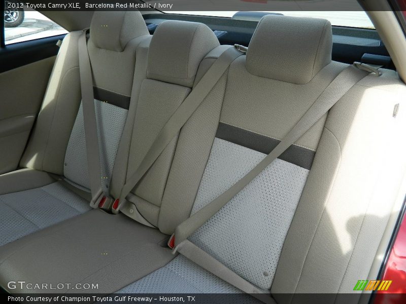 Barcelona Red Metallic / Ivory 2012 Toyota Camry XLE