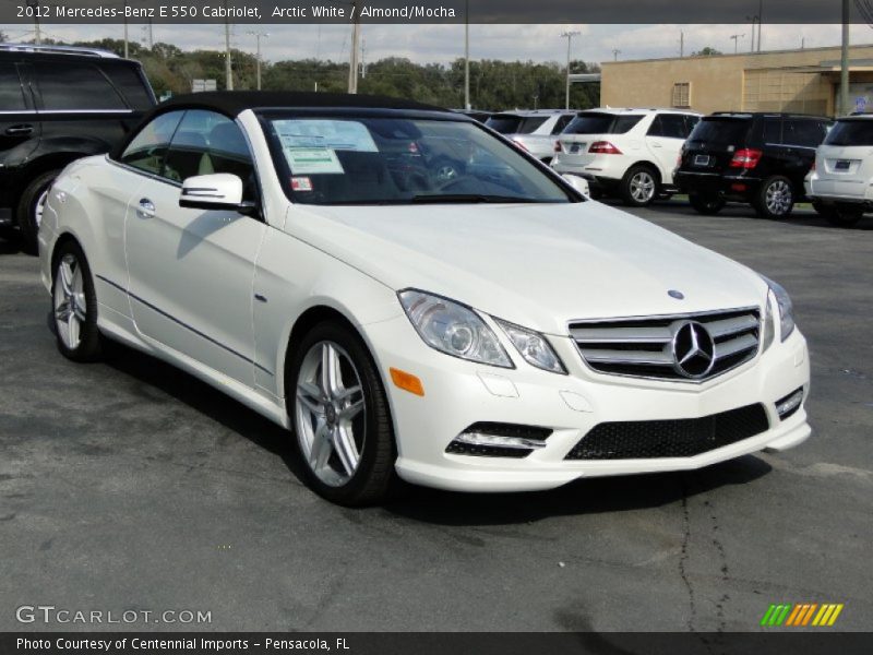 Front 3/4 View of 2012 E 550 Cabriolet