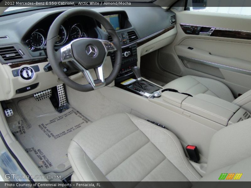  2012 E 550 Cabriolet Almond/Mocha Interior
