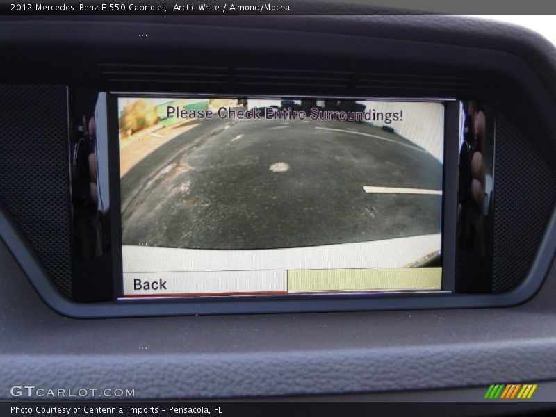 Arctic White / Almond/Mocha 2012 Mercedes-Benz E 550 Cabriolet