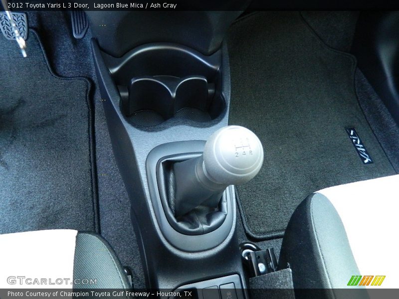  2012 Yaris L 3 Door 5 Speed Manual Shifter