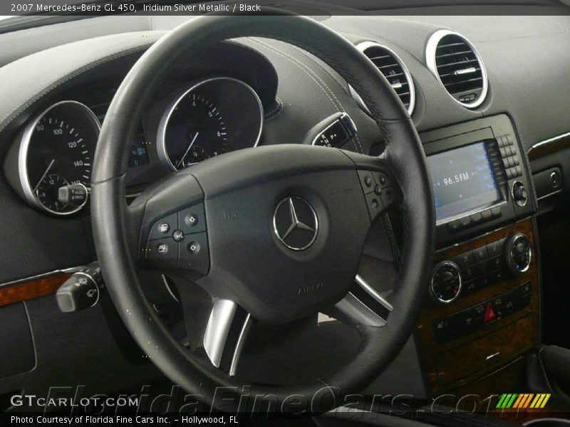 Iridium Silver Metallic / Black 2007 Mercedes-Benz GL 450