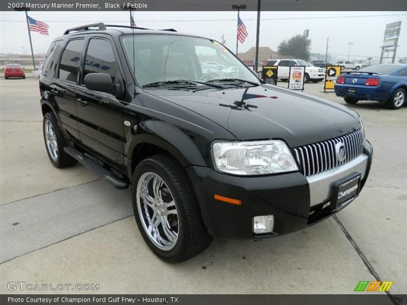 Black / Pebble 2007 Mercury Mariner Premier