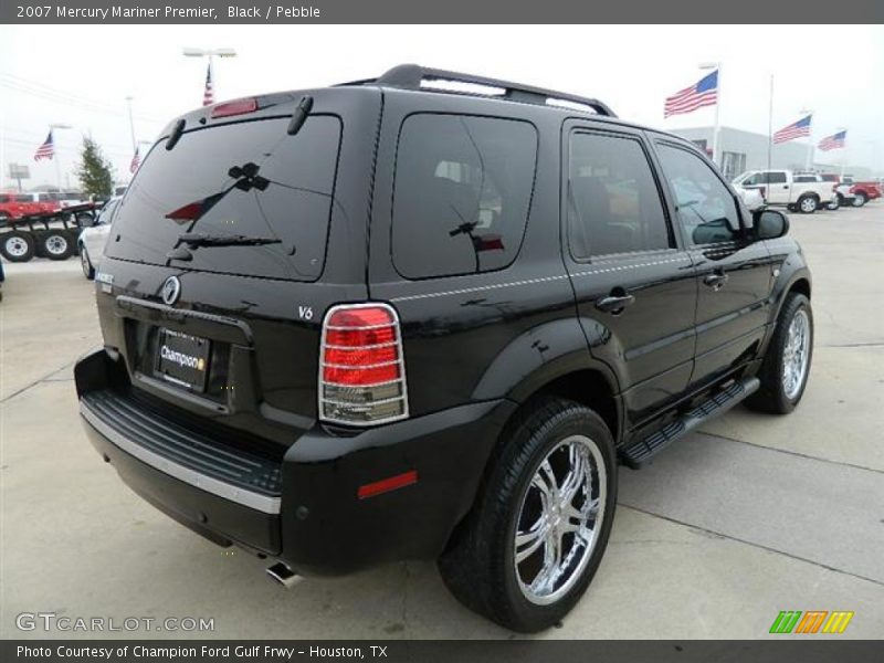 Black / Pebble 2007 Mercury Mariner Premier