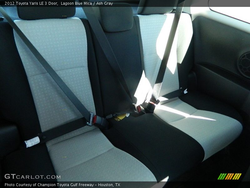 Lagoon Blue Mica / Ash Gray 2012 Toyota Yaris LE 3 Door