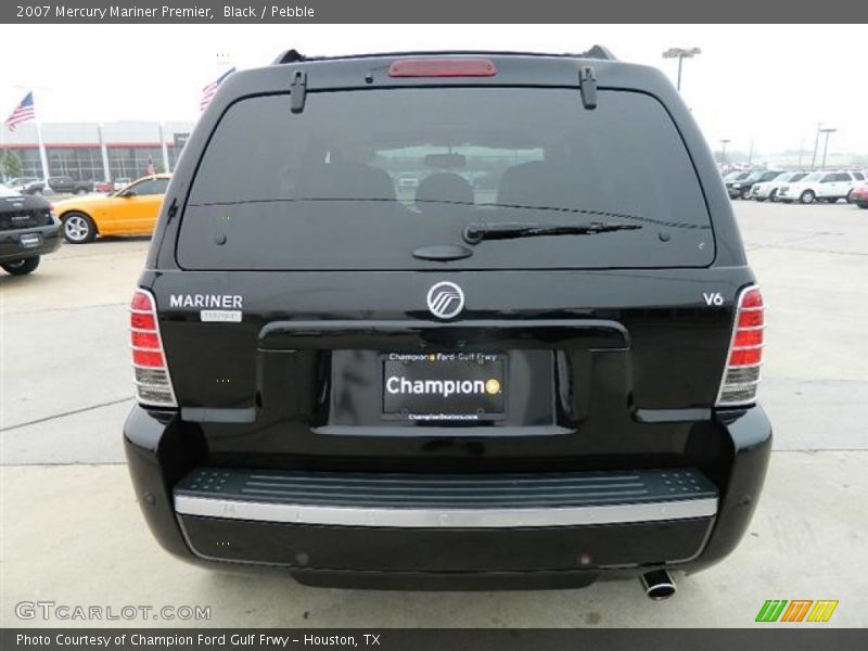 Black / Pebble 2007 Mercury Mariner Premier