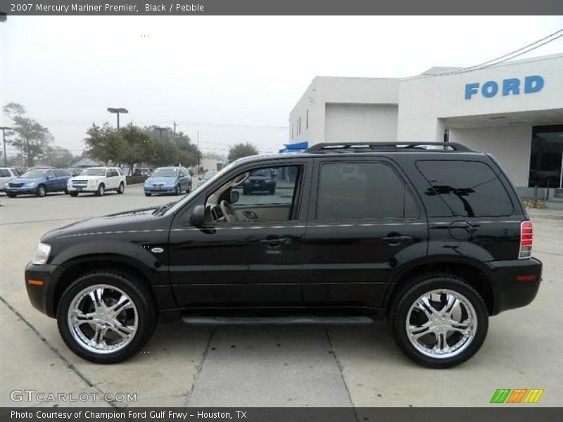 Black / Pebble 2007 Mercury Mariner Premier
