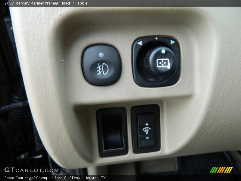 Black / Pebble 2007 Mercury Mariner Premier
