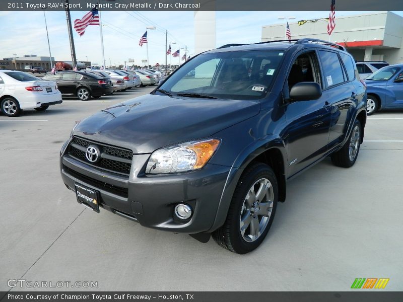 Magnetic Gray Metallic / Dark Charcoal 2011 Toyota RAV4 Sport