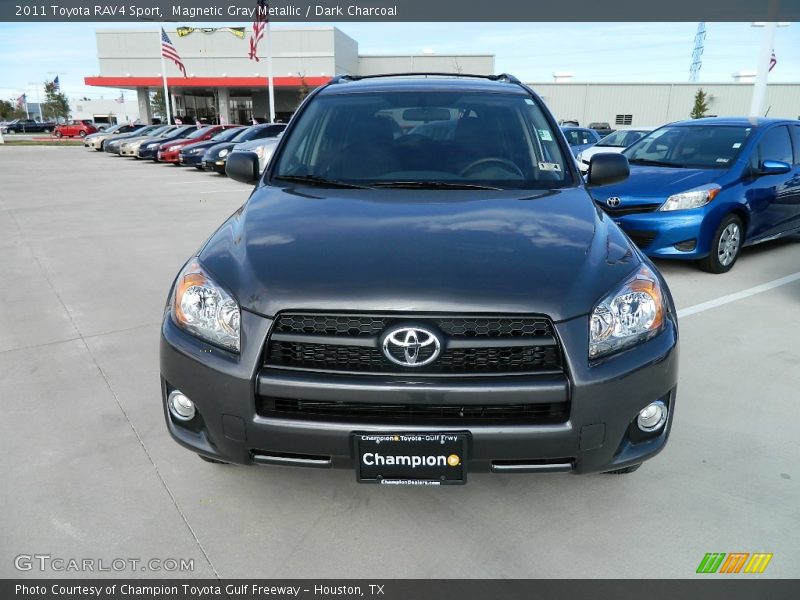 Magnetic Gray Metallic / Dark Charcoal 2011 Toyota RAV4 Sport