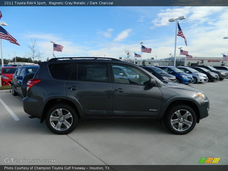 Magnetic Gray Metallic / Dark Charcoal 2011 Toyota RAV4 Sport