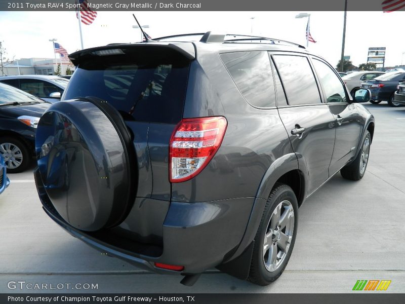 Magnetic Gray Metallic / Dark Charcoal 2011 Toyota RAV4 Sport