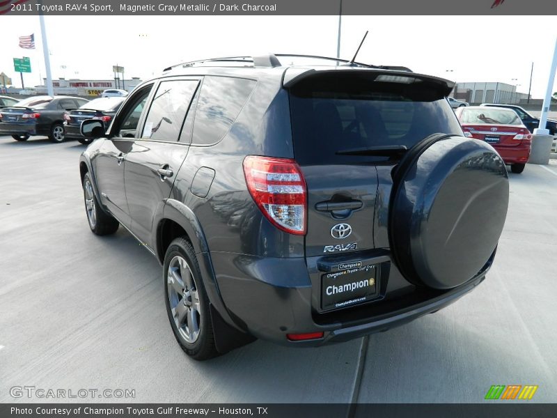 Magnetic Gray Metallic / Dark Charcoal 2011 Toyota RAV4 Sport