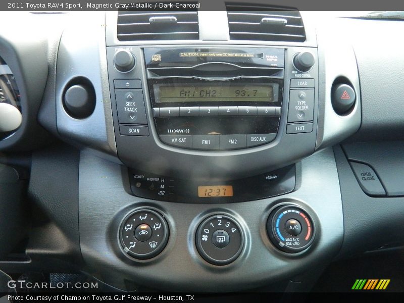 Magnetic Gray Metallic / Dark Charcoal 2011 Toyota RAV4 Sport