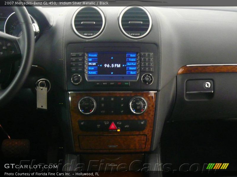 Iridium Silver Metallic / Black 2007 Mercedes-Benz GL 450