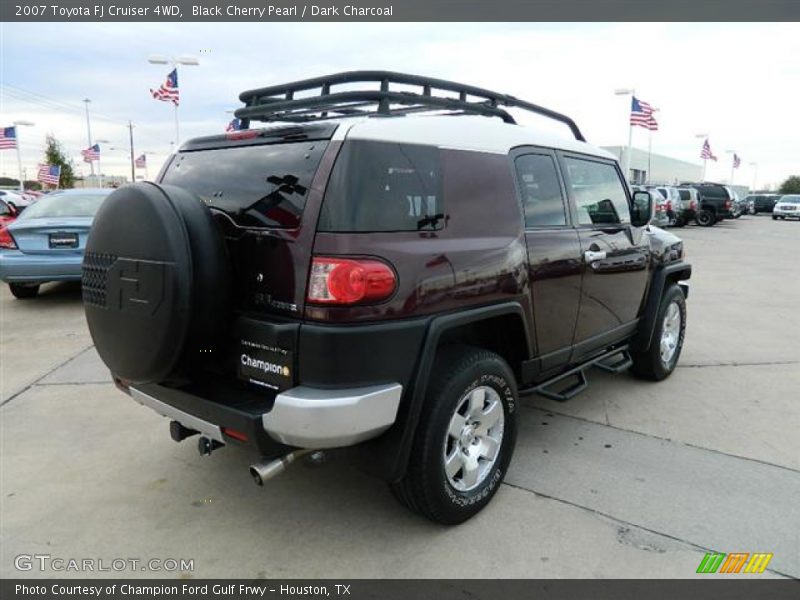 Black Cherry Pearl / Dark Charcoal 2007 Toyota FJ Cruiser 4WD