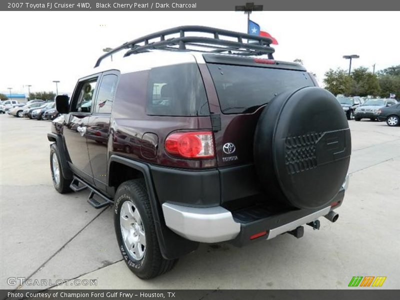 Black Cherry Pearl / Dark Charcoal 2007 Toyota FJ Cruiser 4WD