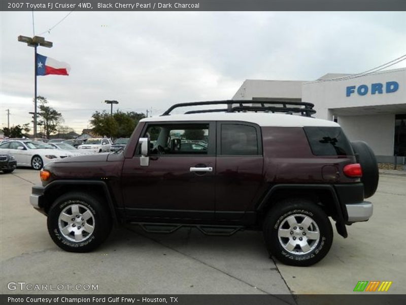 Black Cherry Pearl / Dark Charcoal 2007 Toyota FJ Cruiser 4WD
