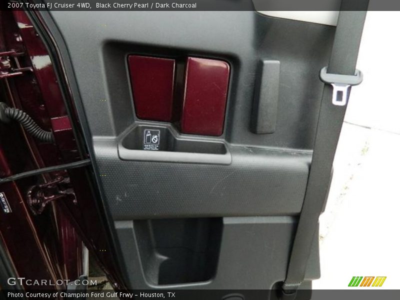 Black Cherry Pearl / Dark Charcoal 2007 Toyota FJ Cruiser 4WD
