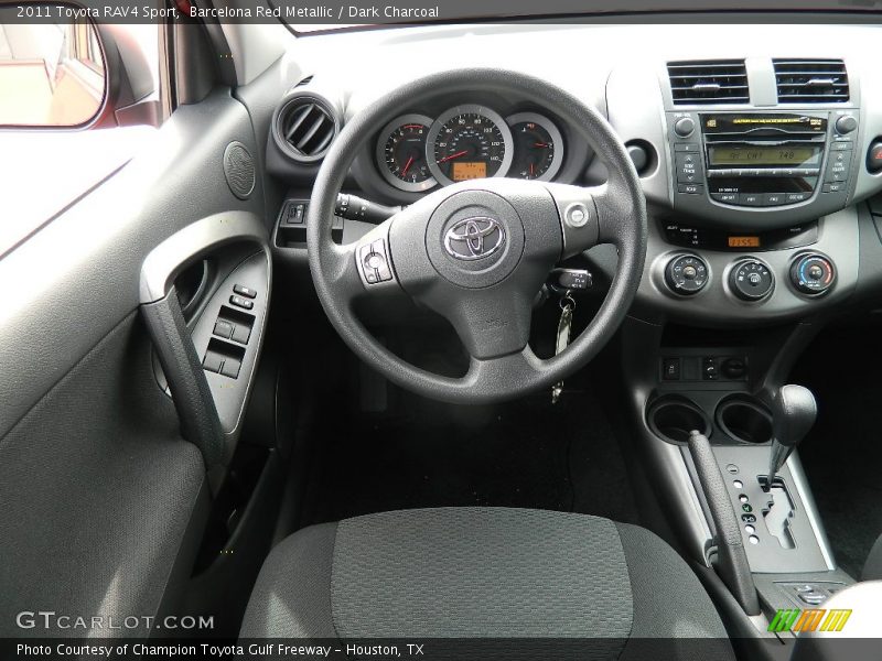 Barcelona Red Metallic / Dark Charcoal 2011 Toyota RAV4 Sport