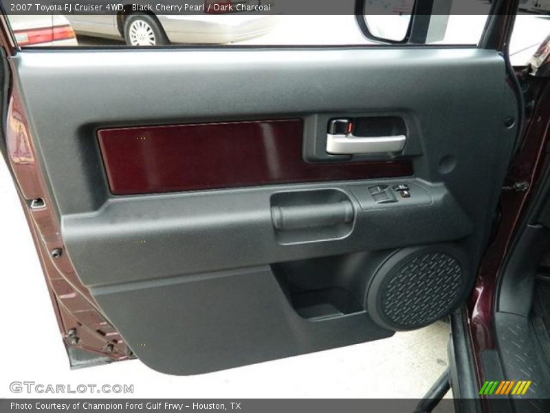 Black Cherry Pearl / Dark Charcoal 2007 Toyota FJ Cruiser 4WD