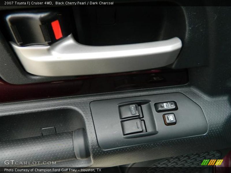 Black Cherry Pearl / Dark Charcoal 2007 Toyota FJ Cruiser 4WD