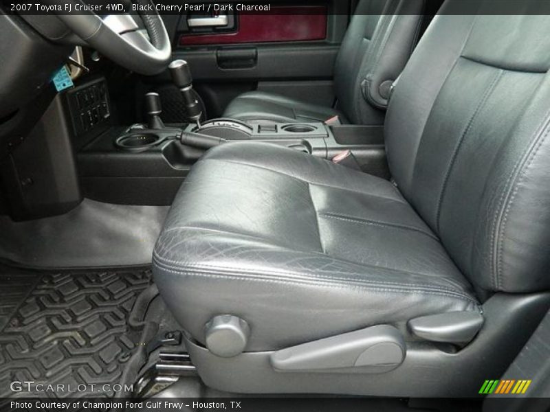 Black Cherry Pearl / Dark Charcoal 2007 Toyota FJ Cruiser 4WD