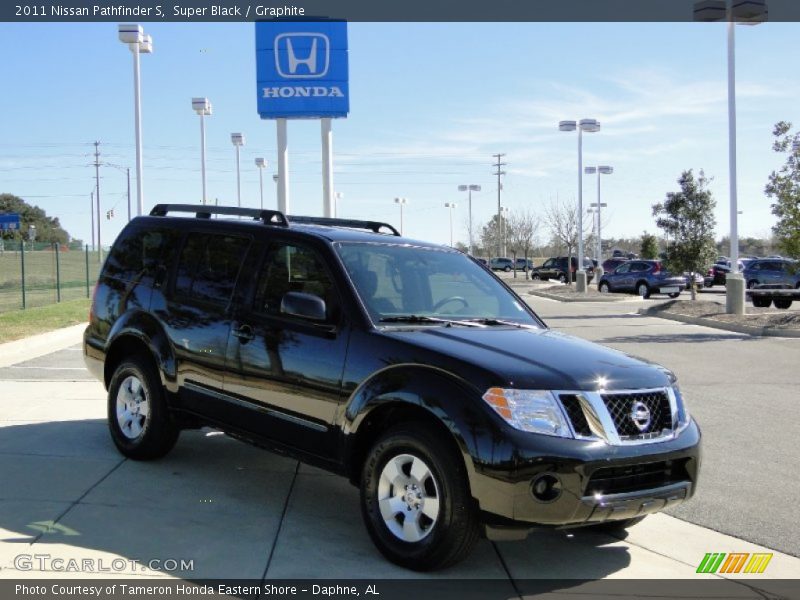 Super Black / Graphite 2011 Nissan Pathfinder S