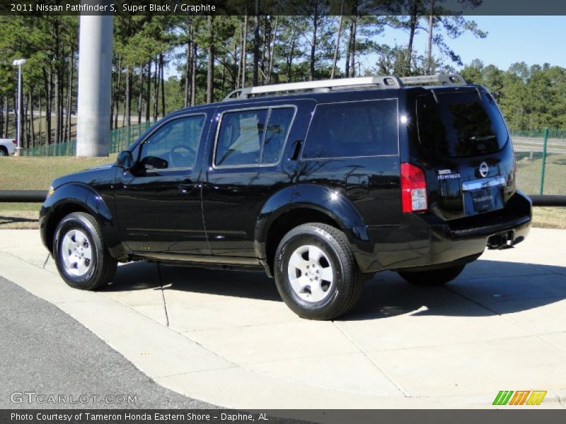Super Black / Graphite 2011 Nissan Pathfinder S