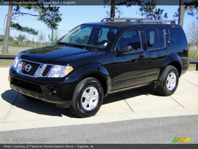Super Black / Graphite 2011 Nissan Pathfinder S