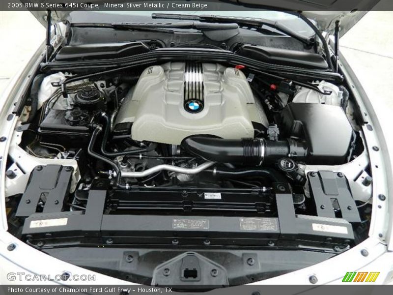  2005 6 Series 645i Coupe Engine - 4.4 Liter DOHC 32 Valve V8