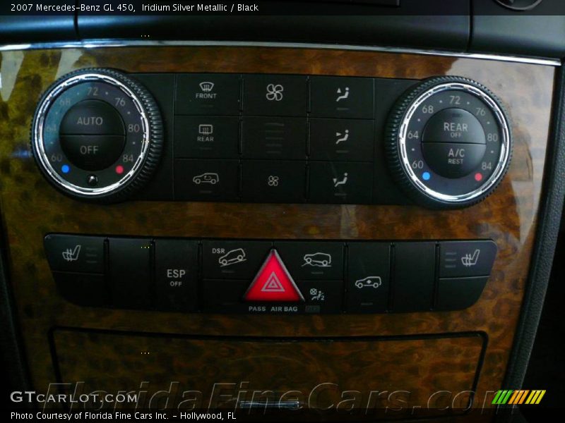 Iridium Silver Metallic / Black 2007 Mercedes-Benz GL 450