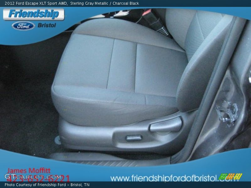 Sterling Gray Metallic / Charcoal Black 2012 Ford Escape XLT Sport AWD