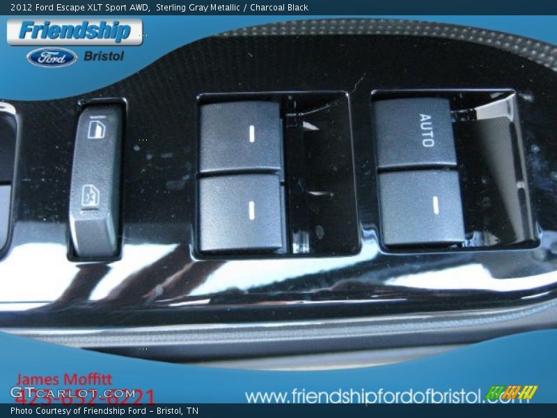 Sterling Gray Metallic / Charcoal Black 2012 Ford Escape XLT Sport AWD