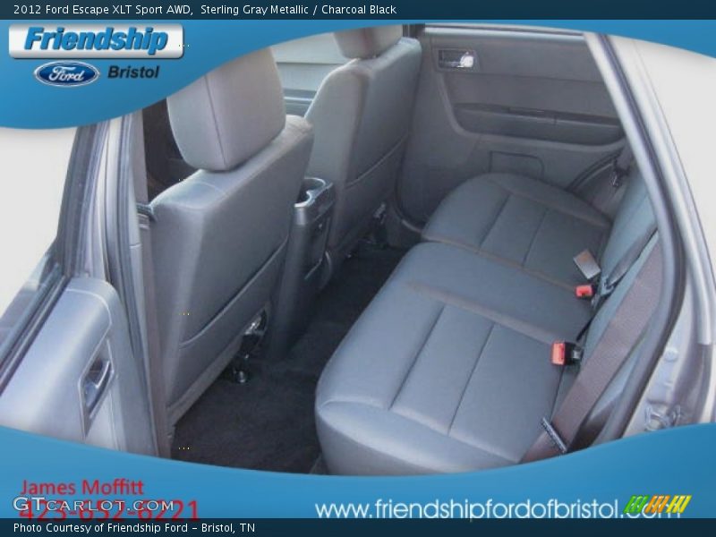 Sterling Gray Metallic / Charcoal Black 2012 Ford Escape XLT Sport AWD