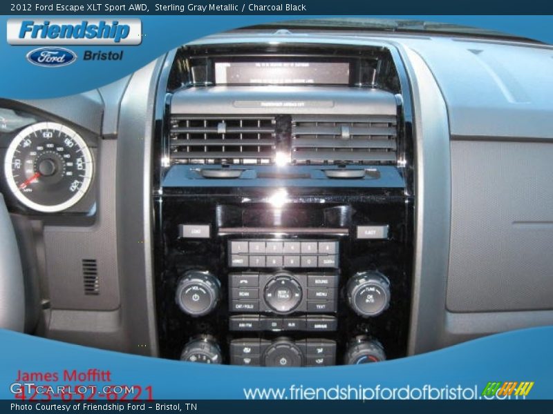 Sterling Gray Metallic / Charcoal Black 2012 Ford Escape XLT Sport AWD