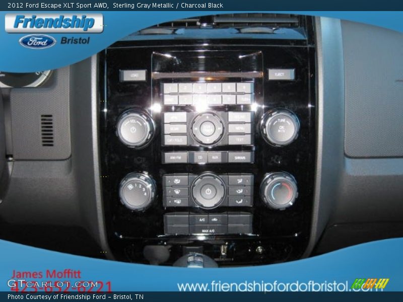 Sterling Gray Metallic / Charcoal Black 2012 Ford Escape XLT Sport AWD