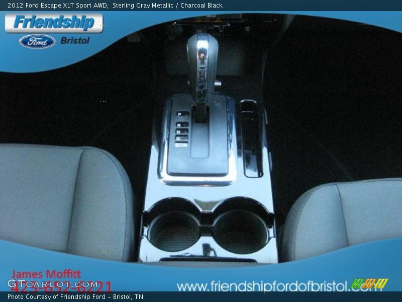 Sterling Gray Metallic / Charcoal Black 2012 Ford Escape XLT Sport AWD
