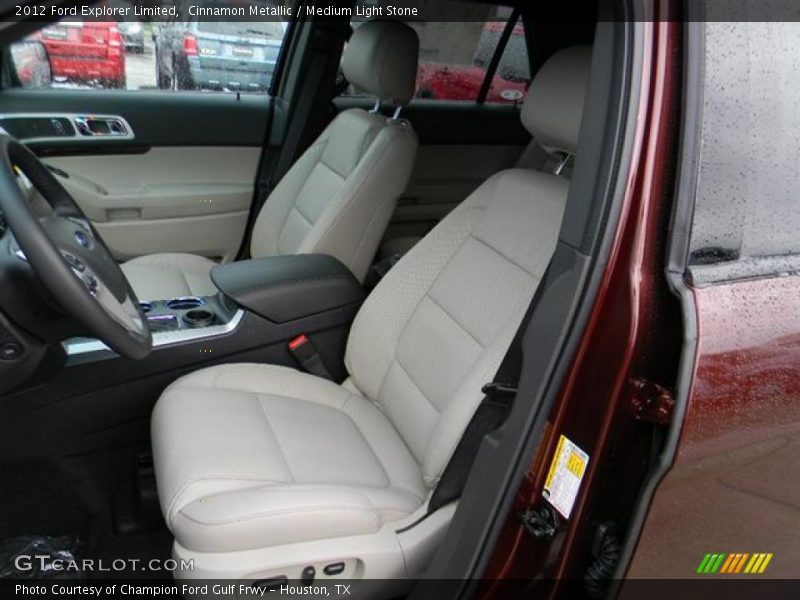Cinnamon Metallic / Medium Light Stone 2012 Ford Explorer Limited