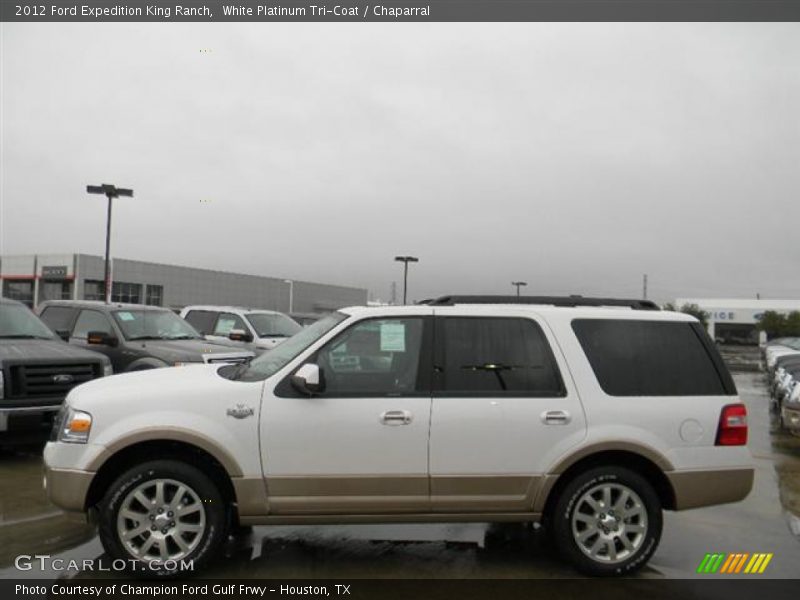  2012 Expedition King Ranch White Platinum Tri-Coat