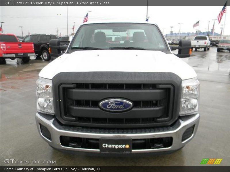 Oxford White / Steel 2012 Ford F250 Super Duty XL SuperCab