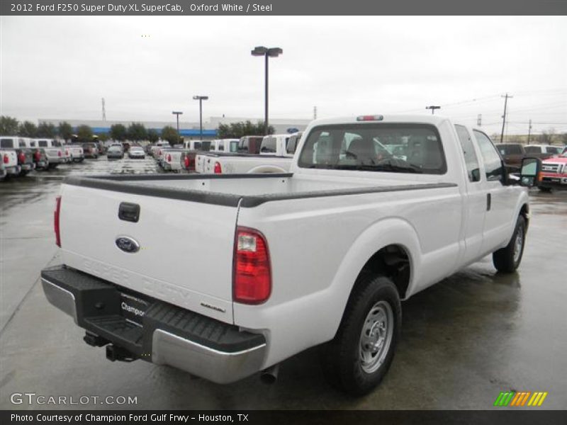 Oxford White / Steel 2012 Ford F250 Super Duty XL SuperCab