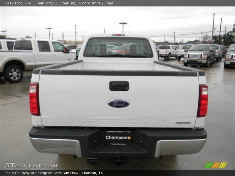 Oxford White / Steel 2012 Ford F250 Super Duty XL SuperCab