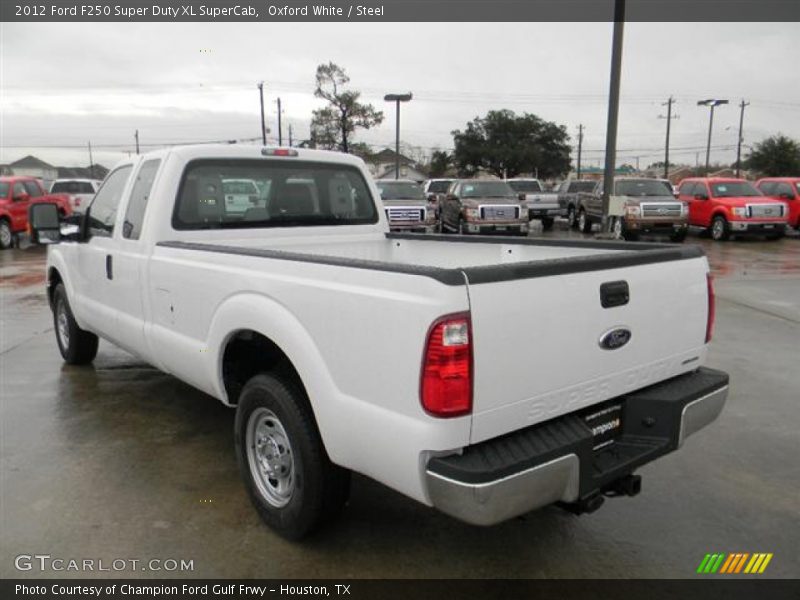 Oxford White / Steel 2012 Ford F250 Super Duty XL SuperCab